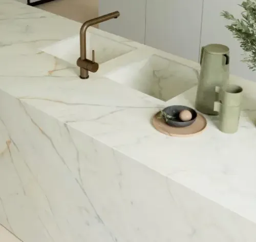 EQ Calacatta Gold Bathroom 1